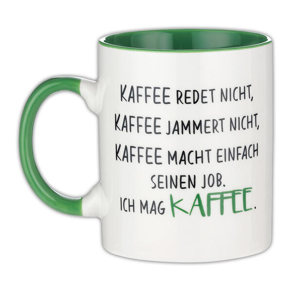 Tasse mit Spruch