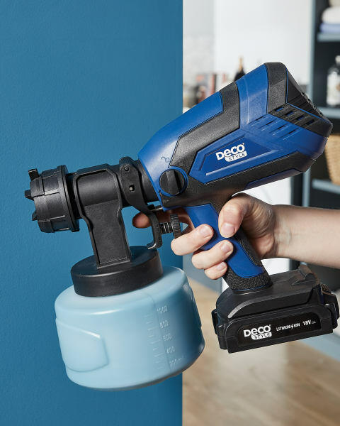 18V Li-Ion Cordless Paint Spray Gun