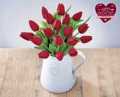 Valentine's Red Tulipsˆ