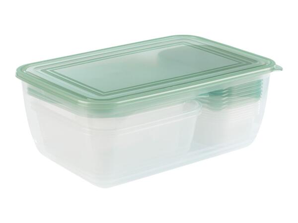 Livarno Home Food Storage Container Set - Set of 13 - Green