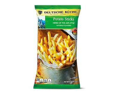 Deutsche Küche 
 Herbs of the Alps or Hash Brown Style Potato Sticks
