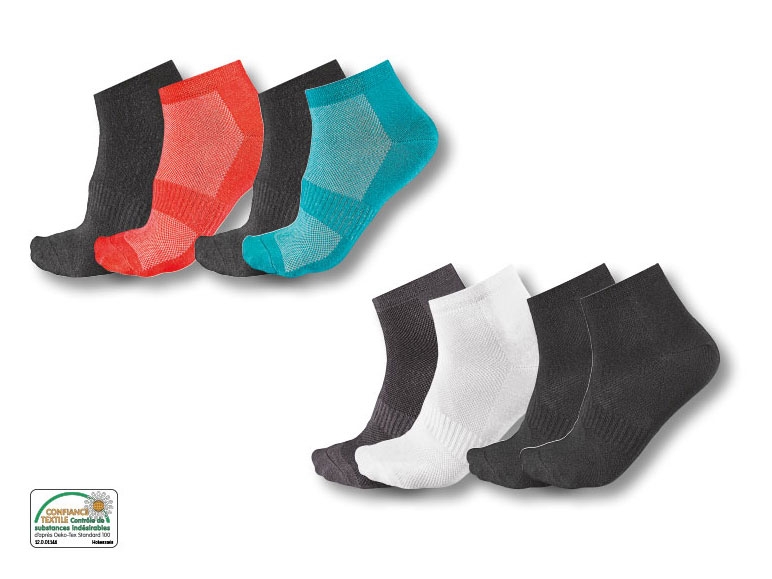 Socquettes de sport, 2 paires