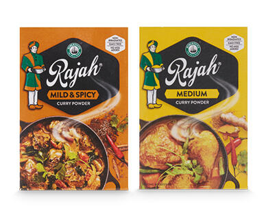 Rajah Curry Powders 50g