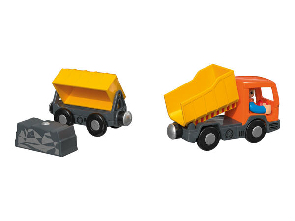 Playtive Construction Site Train Set