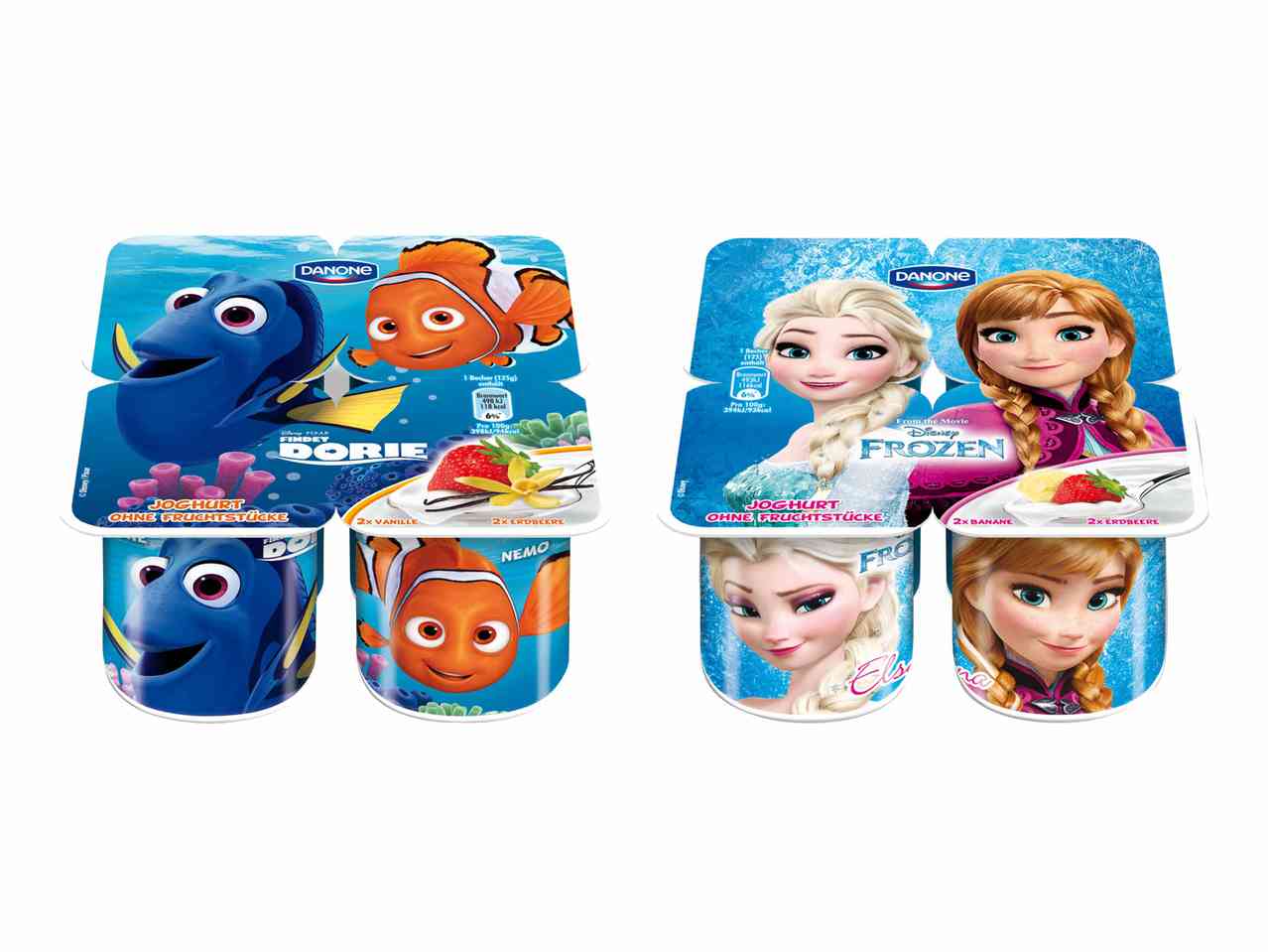 Yogourt aux fruits Disney Danone