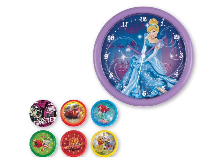 Ø25cm Kids' Character Wall Clock