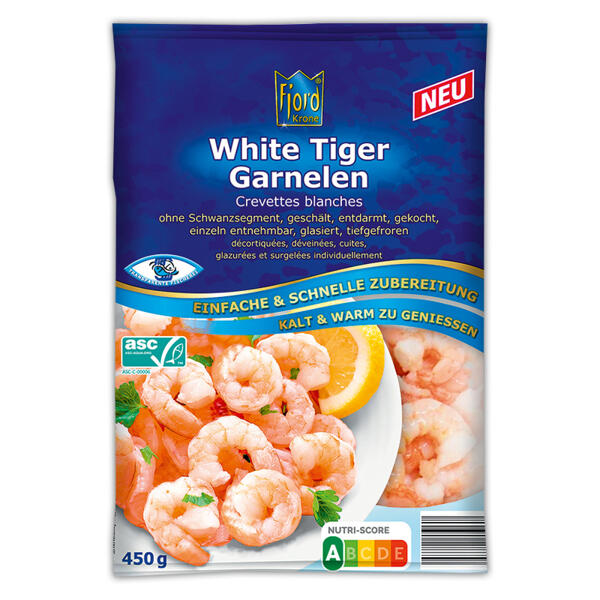 White Tiger Garnelen