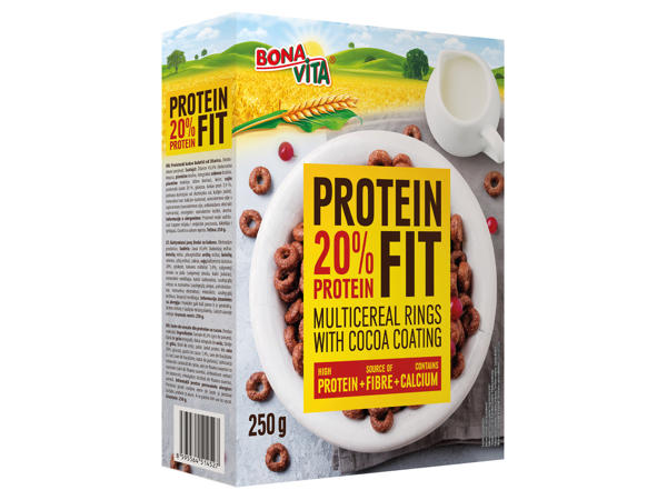 PROTEINOVÉ OBILNÉ KROUŽKY S KAKAEM