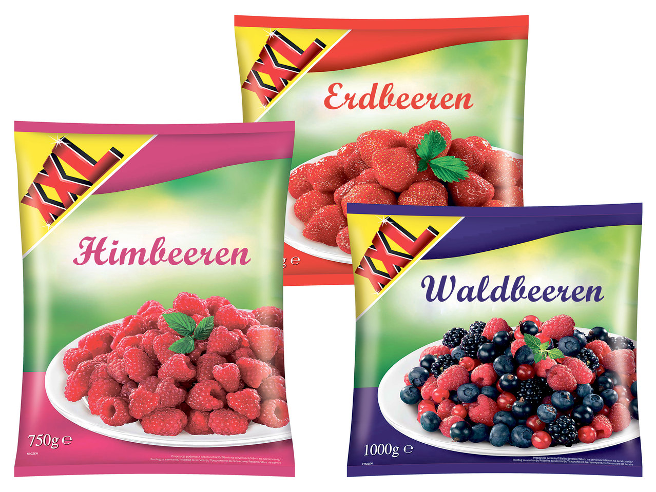 Tiefkühlfrüchte