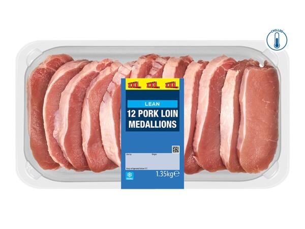 XXL Pork Loin Medallions