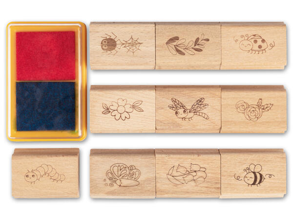 Kinderstempel-Set, 11-teilig