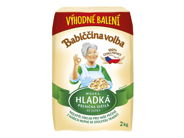 HLADKÁ/POLOHRUBÁ MOUKA