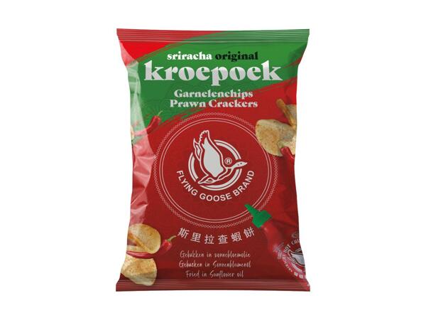 Sriracha Prawn Crackers