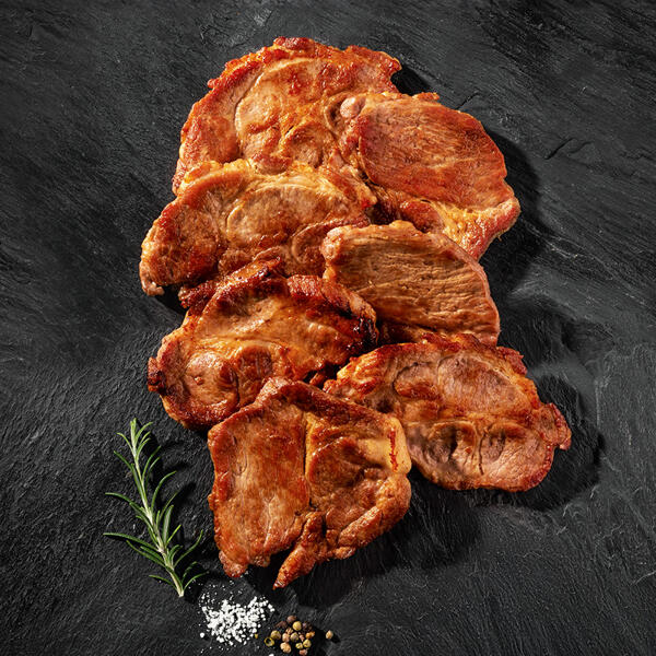 Schweine-Nackensteaks