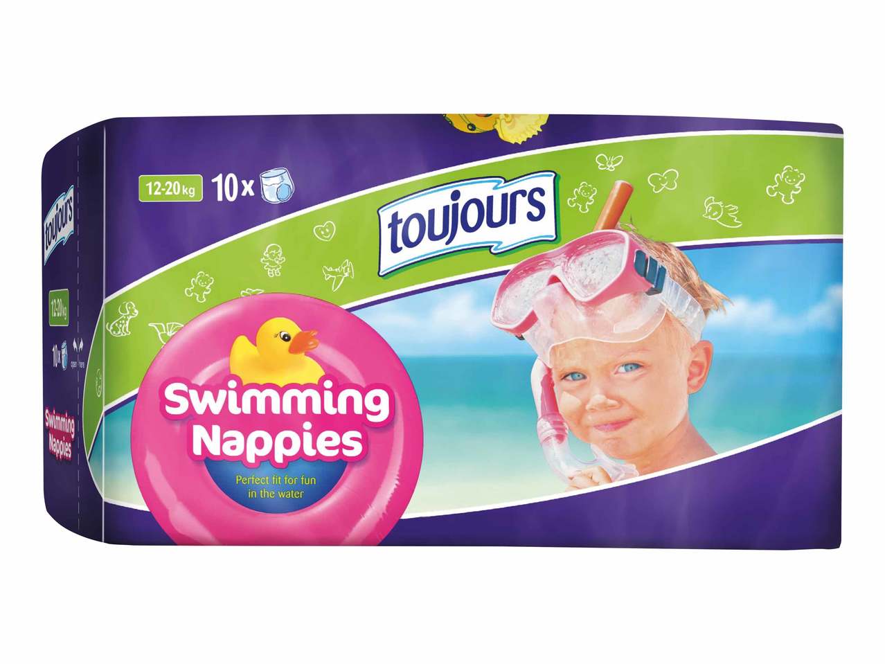 Couches pour la baignade
