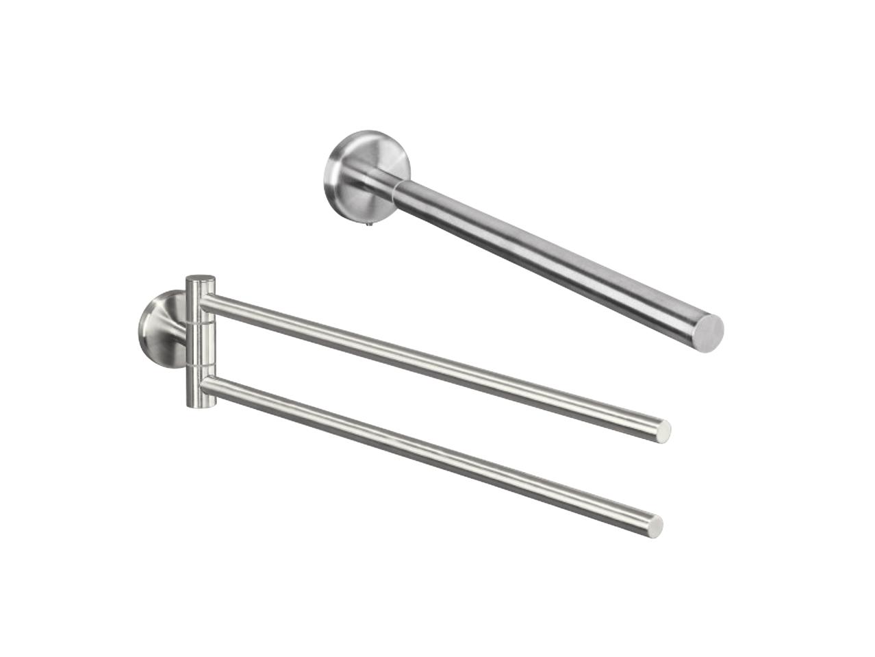 MIOMARE 2 Arm Towel Rail/ Telescopic Towel Rail