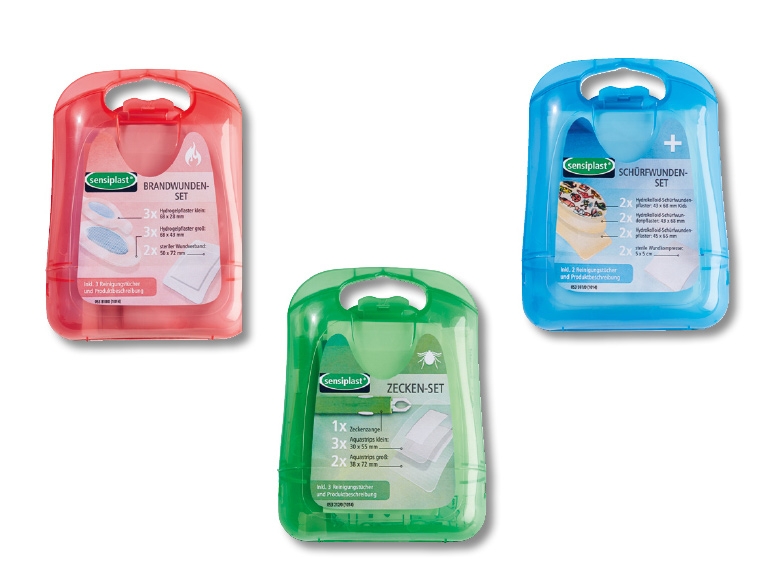 Set de soins pour brûlures/ écorchures/ anti-tiques