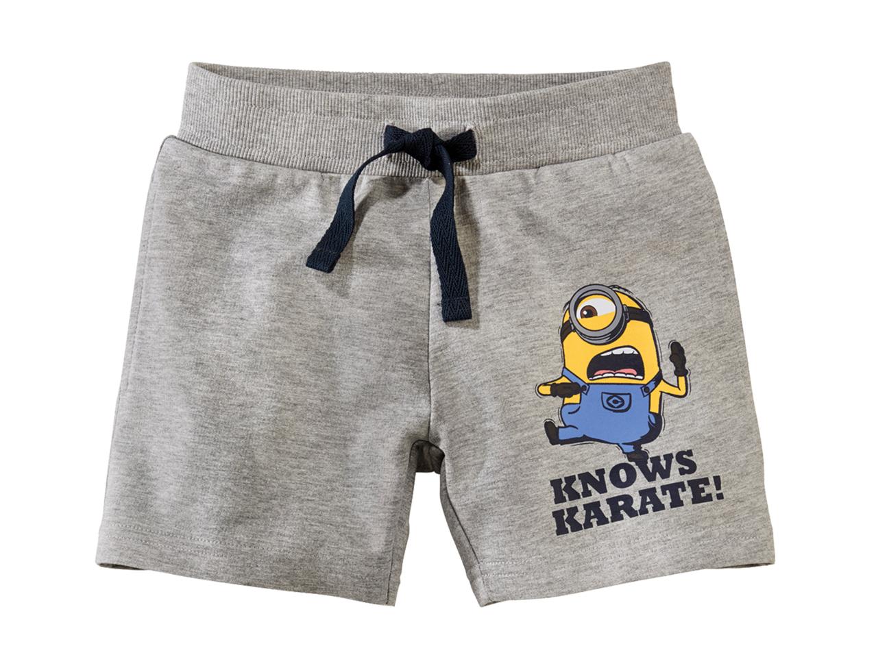 Minions Sweat Shorts1