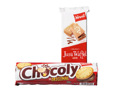WERNLI CHOCOLY/JURA WAFFEL