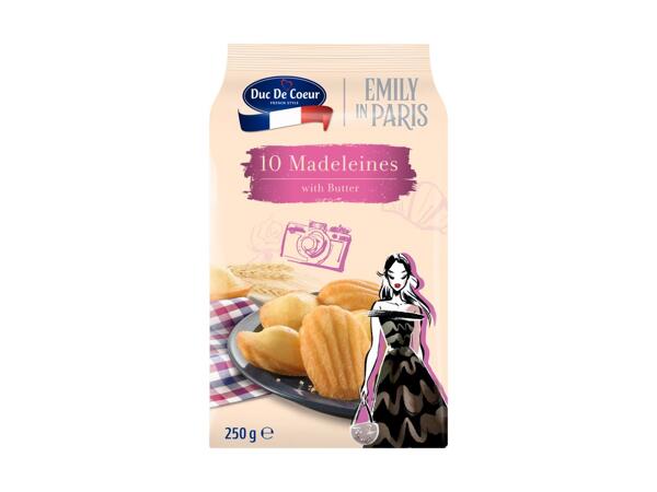 Madeleines mit Butter