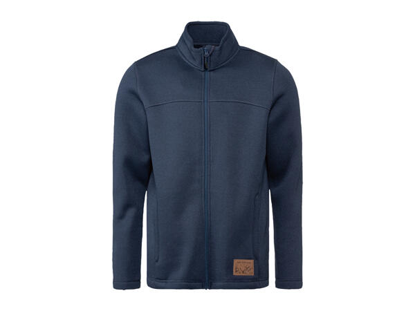 Livergy Men's Knitted Fleece Jacket