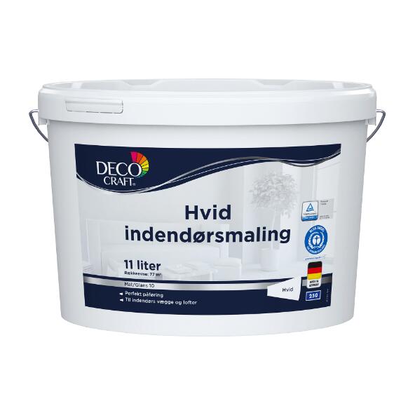 DECO CRAFT Hvid indendørs-maling