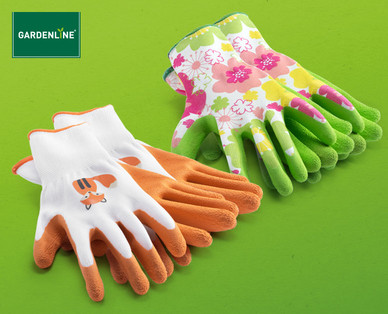 GARDENLINE Garten-Handschuhe, Doppelpkg.