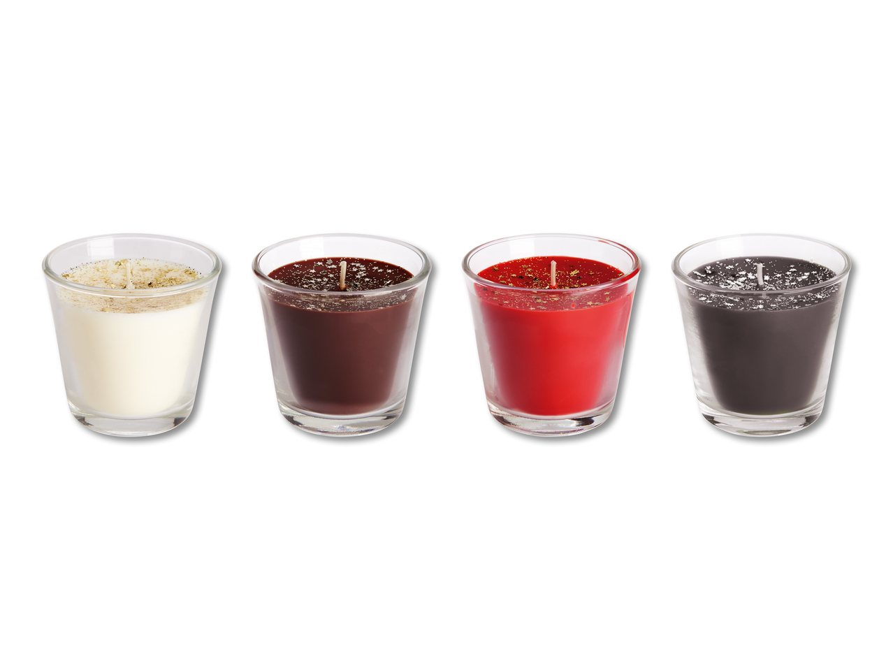 Bougie parfumée dans un verre