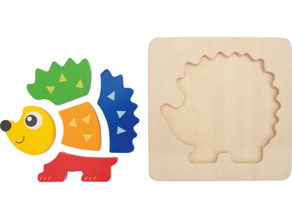 Dřevěné puzzle pro nejmenší