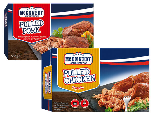Pulled Pork oder Pulled Chicken