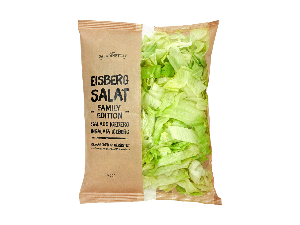 Salade iceberg paquet familial