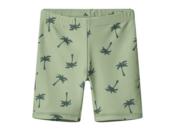 Younger Kids' UV Swim Set With Palm Tree Print - 2 Pieces