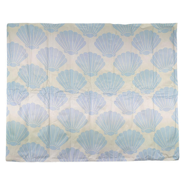Heart to Tail Blue Shells Cooling Pet Mat