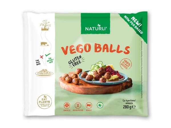 Naturli' vego balls eller chick free nuggets