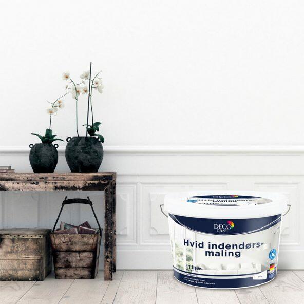 Hvid indendørsmaling