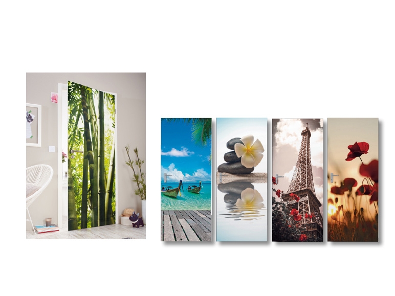Film décoratif pour porte