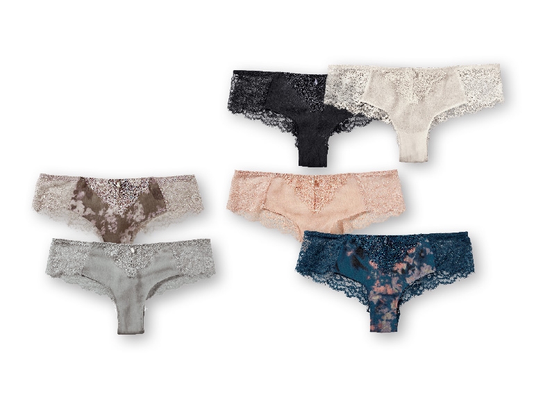ESMARA LINGERIE(R) Ladies' Lace Hipster Briefs