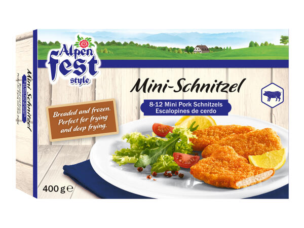 Alpenfest Schnitzel