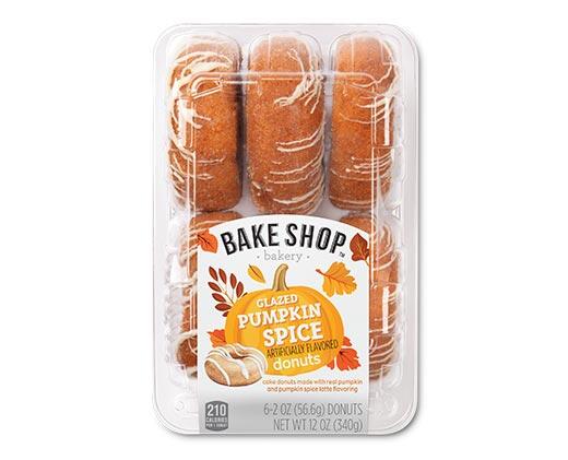 Bake Shop Glazed Pumpkin Spice Donuts