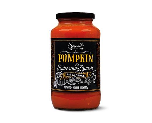 Specially Selected 
 Pumpkin & Butternut Squash or Pumpkin Chipotle Pasta Sauce