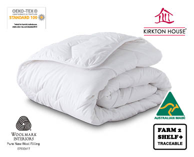 Australian Wool Quilt – Single Size