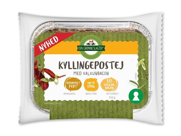 DEN GRØNNE SLAGTER Kyllingepostej