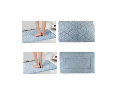 Huntington Home 20" x 34" Memory Foam Bath Mat