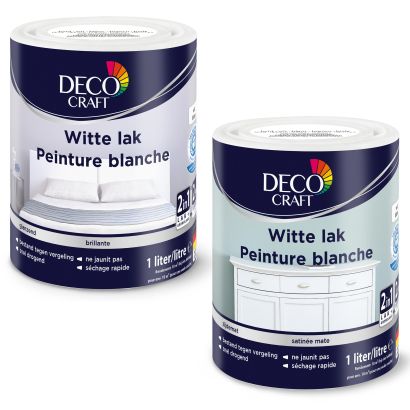 Peinture acrylique blanche