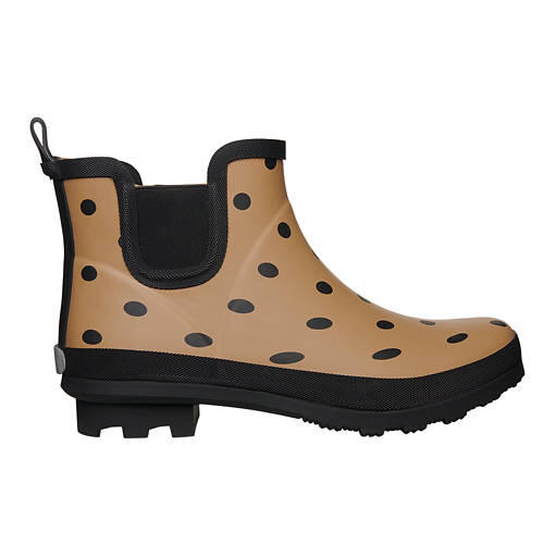 Ladies Garden Boots - Beige Dot, 9