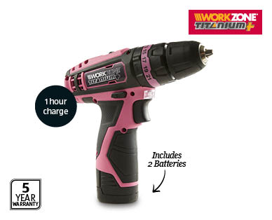 12V Cordless Li-Ion Drill with Hammer Action