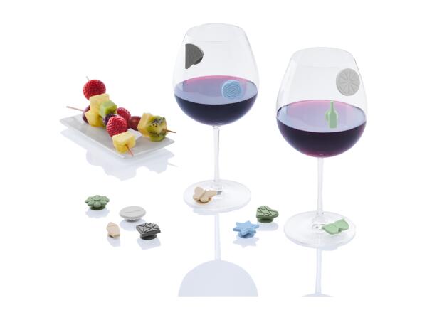 Glass Marking Set, Silicone Straws or Bottle Stoppers