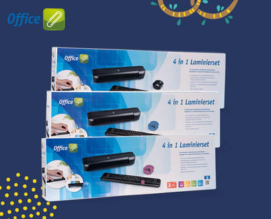 OFFICE Laminierset 4in1