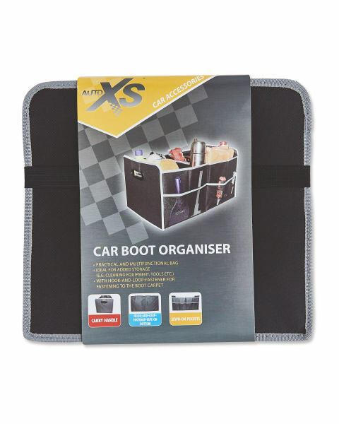 Black/Grey Car Boot Organiser