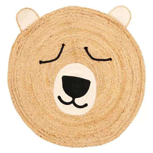 Kids Jute Rug - Bear